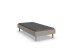 Bettgestell >Easy Beds Standard< Liegefläche 100x200 cm, SAHARAGRAU - 109x38x210cm (BxHxT)