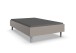 Bettgestell >Easy Beds Comfort< Liegefläche 120x200cm, SAHARAGRAU - 129x46x210cm (BxHxT)