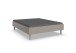 Bettgestell >Easy Beds Comfort< Liegefläche 160x200cm, SAHARAGRAU - 169x46x210cm (BxHxT)