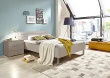 Kopfteil >Easy Beds Standard< in SAHARAGRAU -...