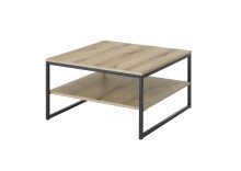 Couchtisch >Cube< in Evoke Eiche Dekor, schwarz -...
