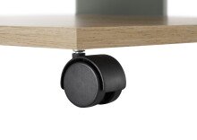 Couchtisch >Fay< 4 Rollen, Artisan Eiche Dekor,...