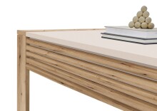 Couchtisch >Felipe< Schublade, Artisan Eiche Dekor, kaschmir - 108x42x60cm (BxHxT)