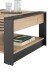 Couchtisch >Feli< Schublade, Artisan Eiche Dekor, schwarz - 70x42x70 (BxHxT)