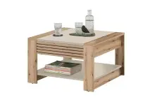 Couchtisch >Feli< Schublade, kaschmir, Evoke Eiche...