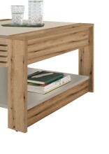 Couchtisch >Feli< Schublade, kaschmir, Evoke Eiche Dekor - 70x42x70cm (BxHxT)