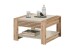 Couchtisch >Feli< Schublade, kaschmir, Evoke Eiche Dekor - 70x42x70cm (BxHxT)