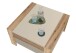 Couchtisch >Feli< Schublade, kaschmir, Evoke Eiche Dekor - 70x42x70cm (BxHxT)