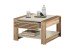 Couchtisch >Feli< Schublade, kaschmir, Evoke Eiche Dekor - 70x42x70cm (BxHxT)