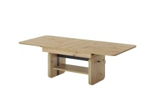 Couchtisch >Luzern< auszieh / höhenverstellbar, Artisan Eiche - 110/148x47/63x65cm (BxHxT)