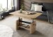 Couchtisch >Luzern< auszieh / höhenverstellbar, Artisan Eiche - 110/148x47/63x65cm (BxHxT)