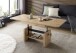 Couchtisch >Luzern< auszieh / höhenverstellbar, Artisan Eiche - 110/148x47/63x65cm (BxHxT)