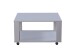 Couchtisch >Romy mobil< 4 Rollen, grau, Melamin, MDF - 76x41x76cm (BxHxT)