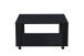 Couchtisch >Romy mobil< 4 Rollen, schwarz, Melamin, MDF - 76x41x76cm (BxHxT)