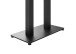 Bartisch >Jay< in Eiche, schwarz, Massivholz, Metall - 120x104x60cm (BxHxT)