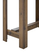 Bartisch >Modesto< in anthrazit, Old Style dunkel - 115x103x50 (BxHxT)