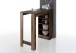 Bartisch >Mojito< in matera, Old Style dunkel - 115x103x50 (BxHxT)