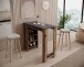 Bartisch >Mojito< in matera, Old Style dunkel - 115x103x50 (BxHxT)