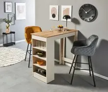 Bartisch >Mojito< in Evoke Eiche Dekor, kaschmir -...