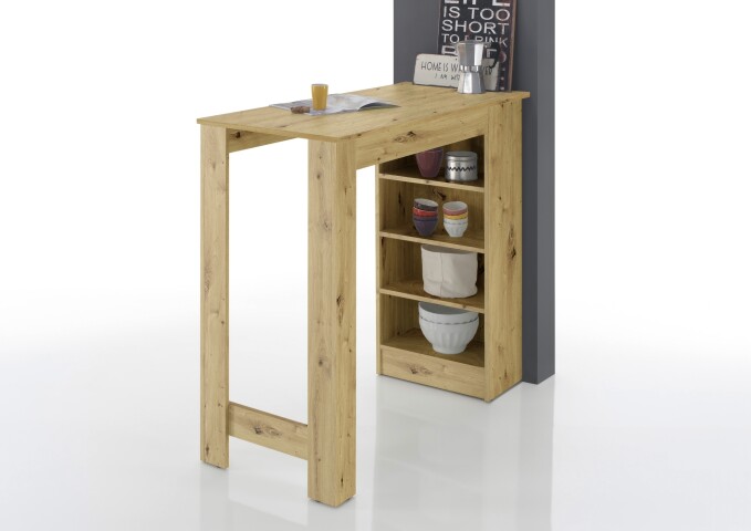 Bartisch >Mojito< in Artisan Eiche Dekor - 115x103x50cm (BxHxT)