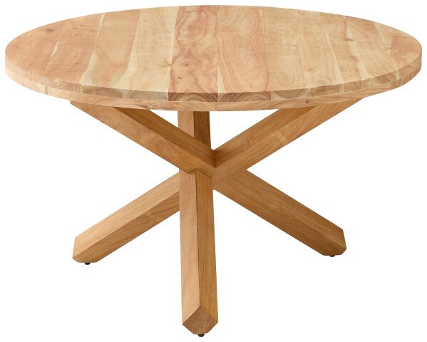 Esstisch >Ace 2< in Akazie , Massivholz - 76x130cm (HxD)