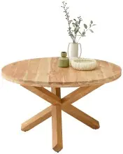 Esstisch >Ace 2< in Akazie , Massivholz - 76x130cm...