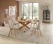 Esstisch >Ace 2< in Akazie , Massivholz - 76x130cm (HxD)