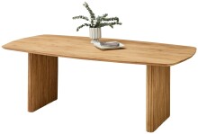 Esstisch >Barney< in Akazie, Massivholz - 220x77x110cm (BxHxT)