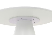 Esstisch >Brandon< in marmoriert weiß, MDF,...