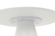 Esstisch >Brandon< in marmoriert weiß, MDF,...