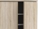 Schuhschrank >Elvira< in Sonoma-Eiche - 54.6x108.4x35.3cm (BxHxT)
