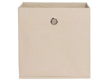 Faltbox >One< in beige aus Polypropylen - 32x32x32cm (BxHxT)