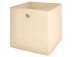 Faltbox >One< in beige aus Polypropylen - 32x32x32cm (BxHxT)