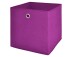 Faltbox >One< in Brombeere aus Polypropylen - 32x32x32cm (BxHxT)