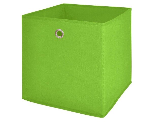 Faltbox >One< in grün aus Polypropylen - 32x32x32cm (BxHxT)