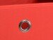 Faltbox >One< in rot aus Polypropylen - 32x32x32cm (BxHxT)