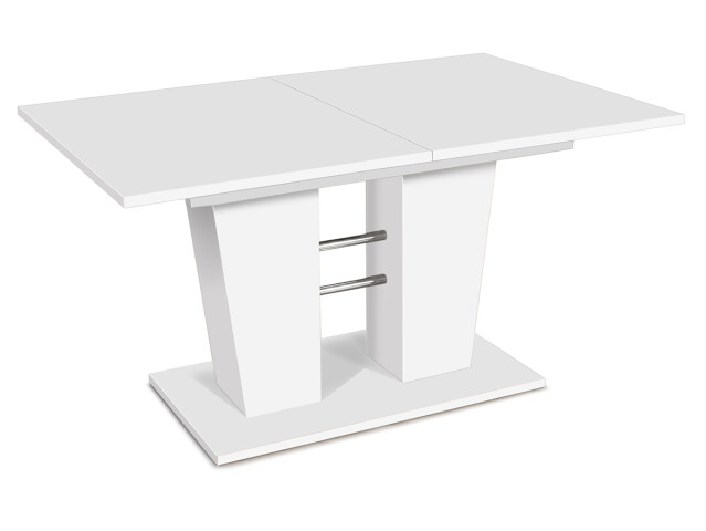 Esstisch >Bomuli< in Weiß - 180x75x90cm (BxHxT)