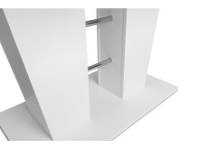 Esstisch >Bomuli< in Weiß - 180x75x90cm (BxHxT)