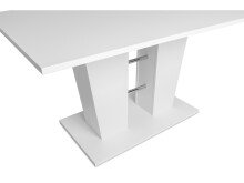Esstisch >Bomuli< in Weiß - 180x75x90cm (BxHxT)