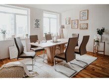 Esstisch >Bomuli< in Sonoma-Eiche - 140x75x90cm (BxHxT)