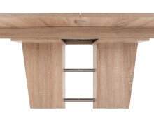 Esstisch >Bomuli< in Sonoma-Eiche - 140x75x90cm (BxHxT)