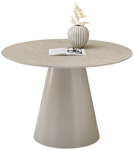 Esstisch >Garret< in grau, MDF, Melamin - 75x120cm (HxD)