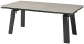 Kulissen-Esstisch >Janis< ausziehbar bis 300cm, grau, schwarz - 200/300x76x100 (BxHxT)