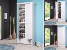 Mehrzweckschrank >Landsted< in Weiß -...