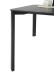 Esstisch >Lenni< in schwarz, Keramik, Metall - 180x76x90cm (BxHxT)