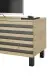 Lowboard >Ankara< 2 Türen, 1 Schublade, Artisan Eiche, schwarz - 166x44x40cm (BxHxT)
