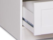 Kleiderschrank >Landsted< in Weiß - 80x200x51cm (BxHxT)