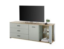 Lowboard >Narva< inkl. Beleuchtung, Evoke Eiche...