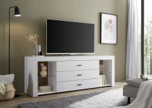 Lowboard >Rosalie< inkl. Beleuchtung, weiß,...