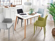 Sideboard >Landsted< in Weiß - 120x90x40cm (BxHxT)